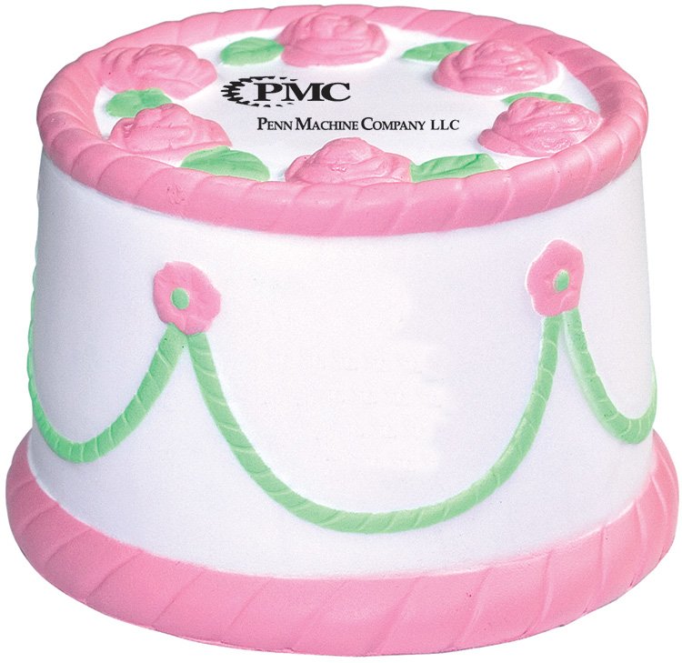 Main Product Image for Custom Squeezies (R) Cake Stress Reliever