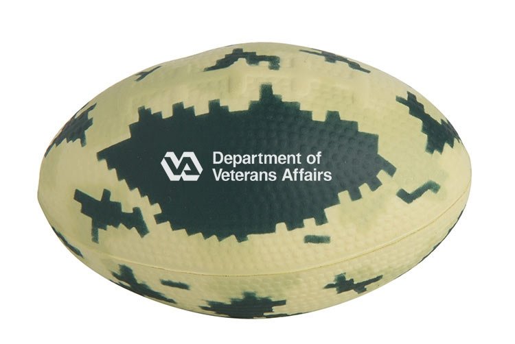 Main Product Image for Custom Squeezies (R) Digital Camo Football Stress Reliever