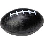 Squeezies(R)  Football Stress Relievers - Black