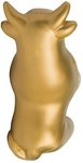 Squeezies(R) Gold Bull Stress Reliever - Gold