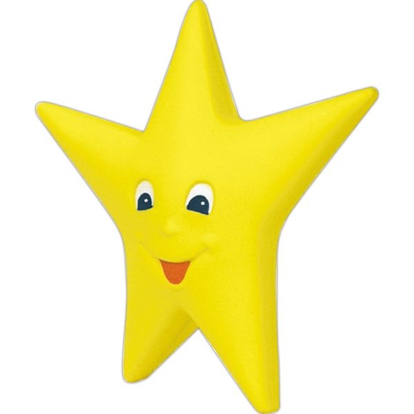 Main Product Image for Custom Squeezies (R) Happy Star Stress Reliever