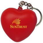 Buy Imprinted Squeezies (R) Heart Keyring Stress Reliever