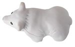 Squeezies(R) Polar Bear Stress Reliever - White