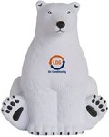 Buy Imprinted Squeezies(R) Sitting Polar Bear Stress Reliever