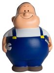 Squeezies(R) Workman Bert Stress Reliever - Blue