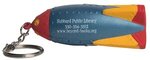 Buy Imprinted Squeezies Rocket Keyring Stress Reliever