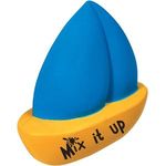 Squeezies® Sailboat Stress Reliever - Blue-yellow