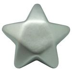 Squeezies® Silver Star Stress Reliever - Silver