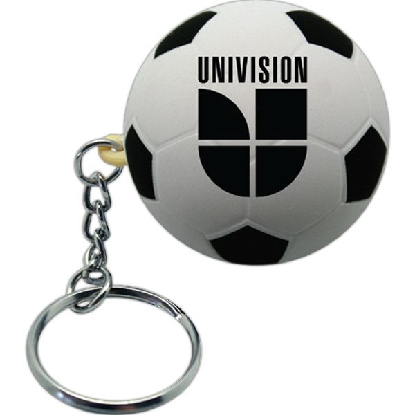 Main Product Image for Squeezies Soccer Ball Keyring Stress Reliever