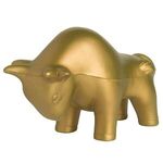 Squeezies® Stock Market Golden Bull Stress Reliever - Gold