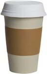 Squeezies Take Out Coffee Stress Reliever - Yellow