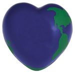 Squeezies® World Heart Stress Rreliever - Blue-green