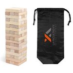 Stacking Puzzle Set with Polyester Pouch