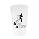 Stadium Cups-On-The-Go 22 oz Solid Colors - White