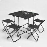 STADIUM TABLE & CHAIRS -  