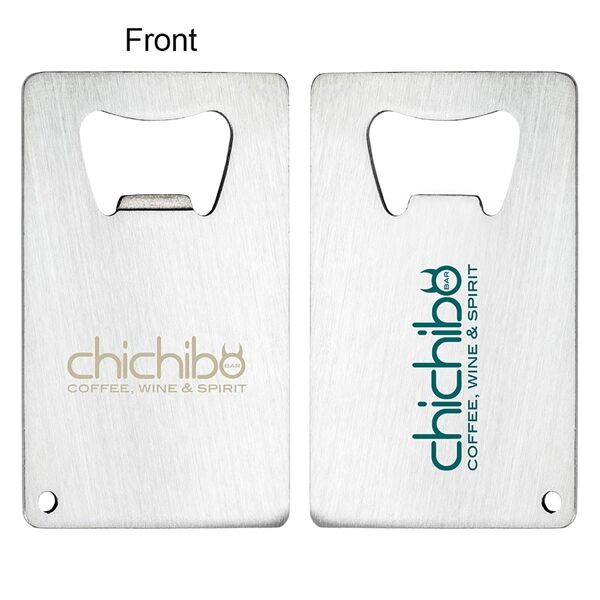 Main Product Image for Stainless Credit Card Bottle Opener