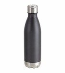 Stainless Steel Bottle Vacuum Insulated 17oz - Matte Grey w/ Silver Cap