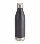 Stainless Steel Bottle Vacuum Insulated 17oz - Matte Grey w/ Silver Cap