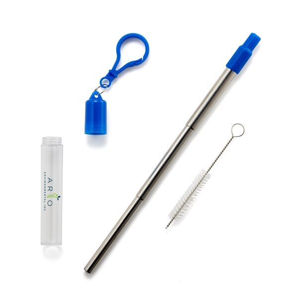 Main Product Image for Stainless Steel Collapsible Reusable Straw