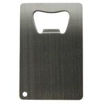 Stainless Steel Credit Card Bottle Opener - Stainless Steel