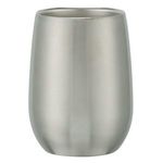 Stainless Steel Stemless Wine Glass - Silver