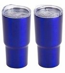 Stainless Steel Travel Tumbler Vacuum Insulated 20oz - Blue