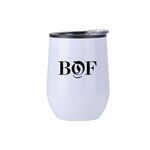 Stainless Steel Wine Tumbler - 12 oz.