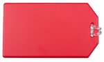 Standard Luggage Tag - Red
