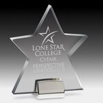 Buy Star Award with Chrome Base - Laser