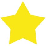 Star Mitt - Yellow