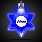 Buy Star Of David Light-Up Acrylic Pendant Necklace