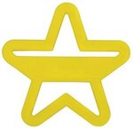 Star Shaped Cookie Cutter - Yellow