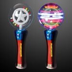 Buy Custom Printed Star Spinning LED Wand