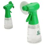 Stay Cool Spray Bottle & Fan - Light Green