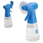 Stay Cool Spray Bottle & Fan - Medium Blue