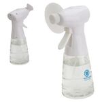 Stay Cool Spray Bottle & Fan - Medium White