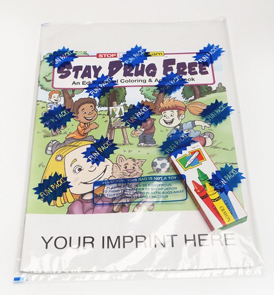 Main Product Image for Stay Drug Free Coloring And Activity Book Fun Pack USA Made