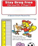 Stay Drug Free Growth Chart - Standard