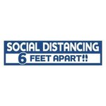 Buy Stay Safe Floor Decals - Rectangle