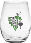 Stemless White Wine Glass -  