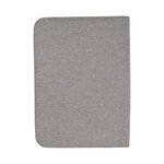 Sterling RPET Zippered Letter Size Padfolio - Grey