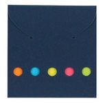 Sticky Notes And Flags In Pocket Case - Blue