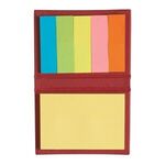 Sticky Notes in Case - Red
