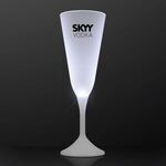 Still White Light Champagne Glass