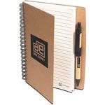 Buy Stone Paper Spiral Notebook With Pen Combo