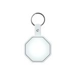 Stop Sign Flexible Key Tag - Translucent Frost