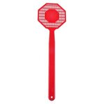 Stop Sign Fly Swatter - Red