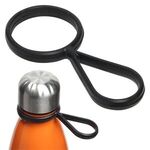 Stow N Go Silicone Bottle Ring - Medium Black