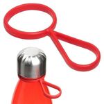Stow N Go Silicone Bottle Ring - Medium Red