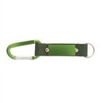 Strap Happy Keychain - Key Tag with Carabiner - Green